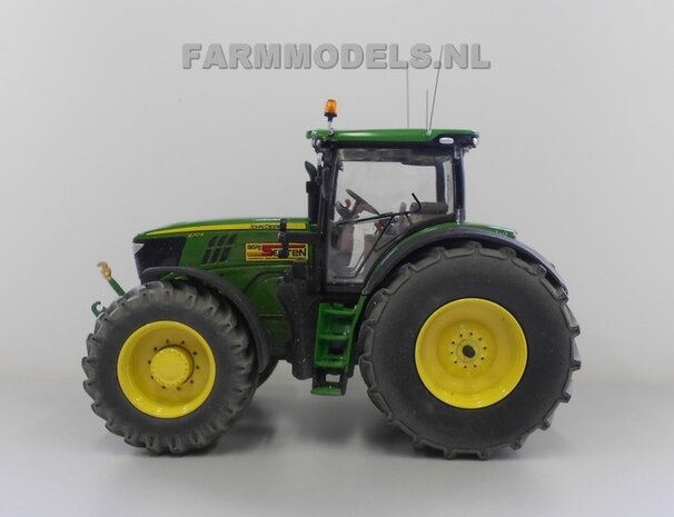 328. John Deere 6210R met Krone dubbeldoel wagen Agri Service Selten