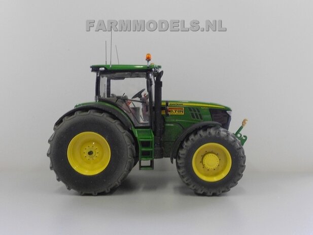 328. John Deere 6210R met Krone dubbeldoel wagen Agri Service Selten