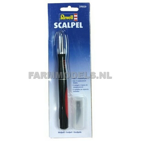 Revell scalpel, inclusief 5 vervangbare messen (39059)