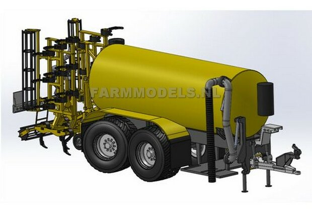 VMR Veenhuis Tandem as mesttank  Bouwpakket 1:32