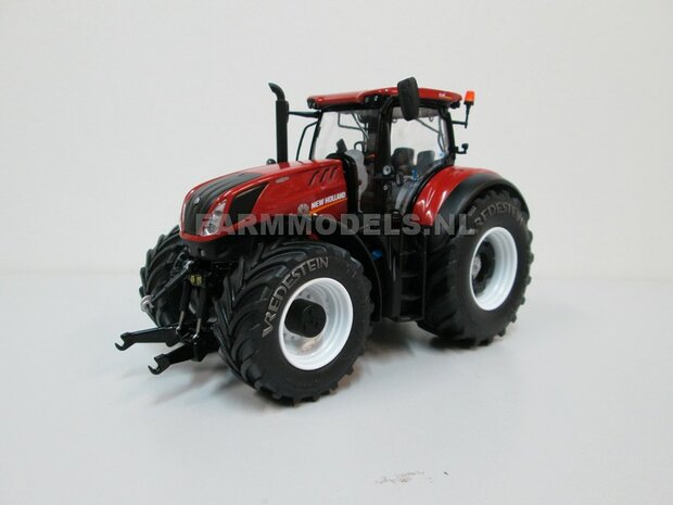 Vredestein Traxion 710/60 R34 (vooras) banden, Vredestein licht grijs + Die Cast velgen (NH) Wit + eindvertraging &Oslash; 52.3 mm 1:32 Universele set 