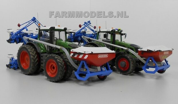 040 Monosem fronttank met ma&iuml;s zaaier, gemonteerd op Fendt, John Deere, New Holland of Claas