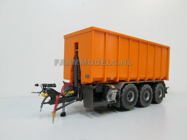 Conserven Container t.b.v. haakarm carrier / vrachtwagen BOUWKIT, 1:32 (HTD)  