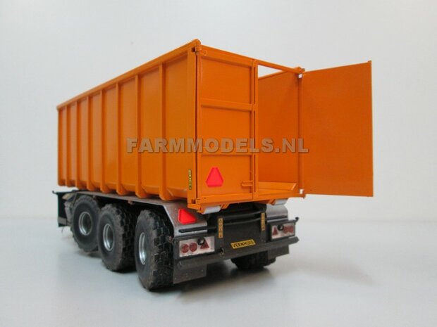 Conserven Container t.b.v. haakarm carrier / vrachtwagen BOUWKIT, 1:32 (HTD)  