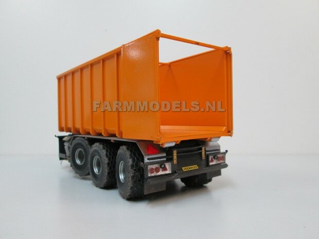 Conserven Container t.b.v. haakarm carrier / vrachtwagen BOUWKIT, 1:32 (HTD)  