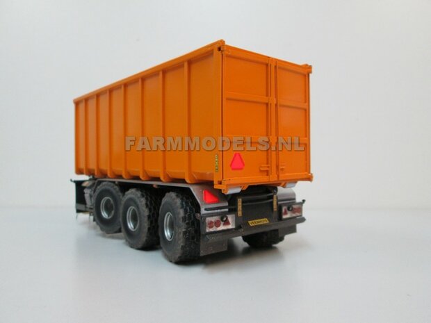 Conserven Container t.b.v. haakarm carrier / vrachtwagen BOUWKIT, 1:32 (HTD)  