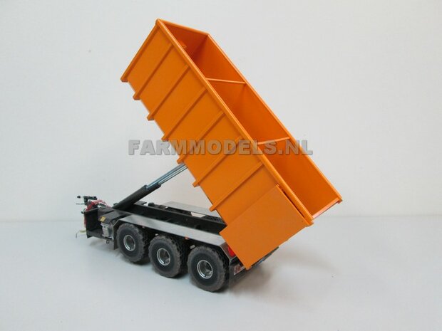 BOUWKIT: Conserven Container t.b.v. haakarm carrier / vrachtwagen  1:32 