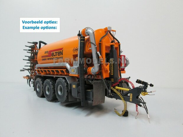 Carrier Mesttank + hefinrichting BOUWPAKKET t.b.v. (VMR Veenhuis) Haakarm carrier, bouwpakket basis 1:32 (HTD)                       