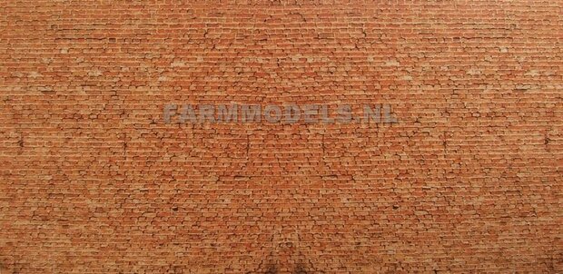 1x karton muurdeel met Reli&euml;f, 250 x 125 x 0.3 mm, t.b.v. (bewaar-) loods / stal / kantoor / huis, 1:32 (170607)