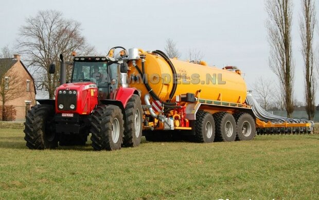 Voorbeeldfoto&#039;s van 3 Asser mesttank basis VMR Veenhuis Bouwpakket 1:32