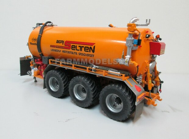 3 Asser mesttank basis (VMR Veenhuis of ander merk) Bouwpakket 1:32 (HTD)