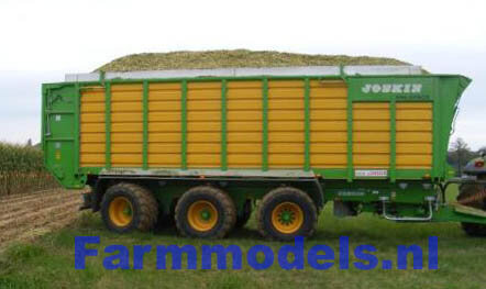 Opzetschotten laag BOUWKIT t.b.v. Joskin Silospace 20/40 Silagewagen 1:32 (HTD)