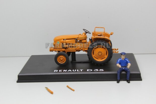 Renault D35 met bestuurder 2WD 1:32 Replicagri REP173