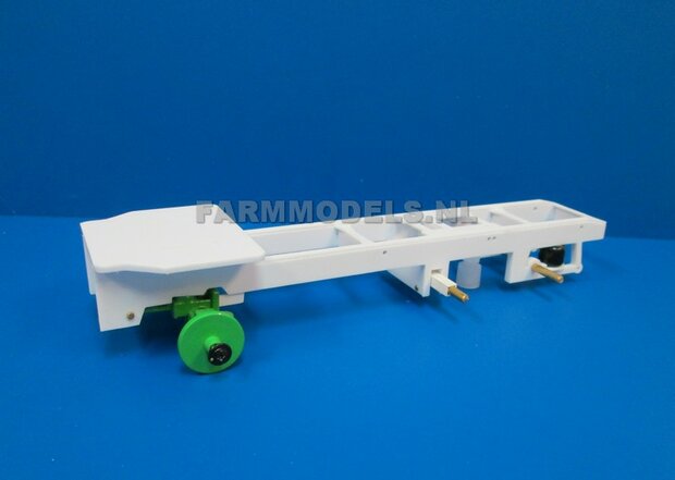 Universeel Vrachtwagen Chassis 6x4 met lift as, BOUWKIT Basis 1:32 (HTD)