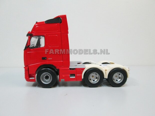 Universeel Vrachtwagen Chassis 6x4 met lift as, BOUWKIT Basis 1:32 (HTD)