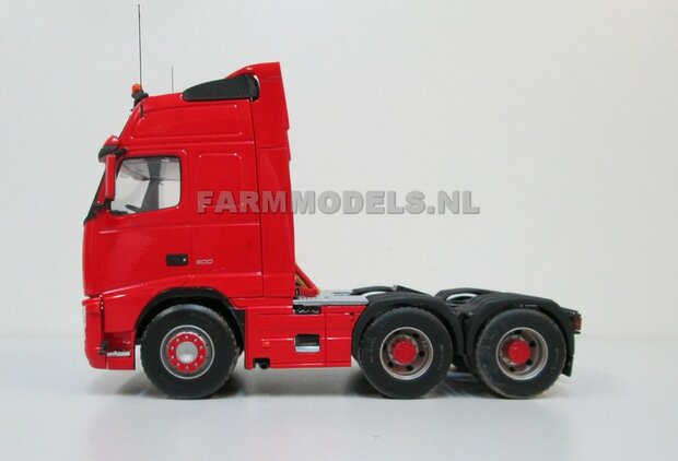 Universeel Vrachtwagen Chassis 6x4 met lift as, BOUWKIT Basis 1:32 (HTD)