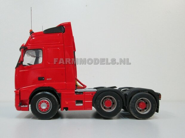 Universeel Vrachtwagen Chassis 6x4 met lift as, BOUWKIT Basis 1:32 (HTD)