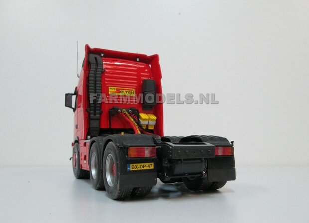 Universeel Vrachtwagen Chassis 6x4 met lift as, BOUWKIT Basis 1:32 (HTD)