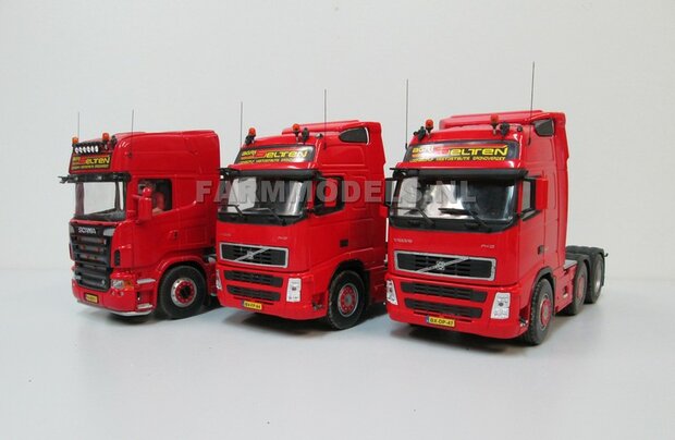 Universeel Vrachtwagen Chassis 6x4 met lift as, BOUWKIT Basis 1:32 (HTD)