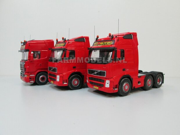 Universeel Vrachtwagen Chassis 6x4 met lift as, BOUWKIT Basis 1:32 (HTD)