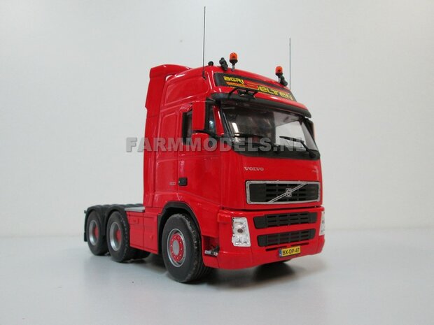 Universeel Vrachtwagen Chassis 6x4 met lift as, BOUWKIT Basis 1:32 (HTD)