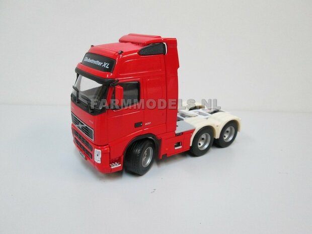 2x Truck achteras Spatborden set + &Oslash; 1.5 mm messing montage as, zwart, 1:32