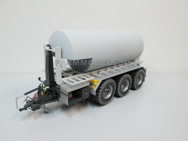 Carrier Mesttank + hefinrichting bouwpakket t.b.v. (Jan Veenhuis) Haakarm carrier, bouwpakket basis 1:32                     