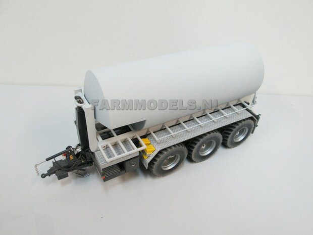 Carrier Mesttank + hefinrichting bouwpakket t.b.v. (Jan Veenhuis) Haakarm carrier, bouwpakket basis 1:32                     