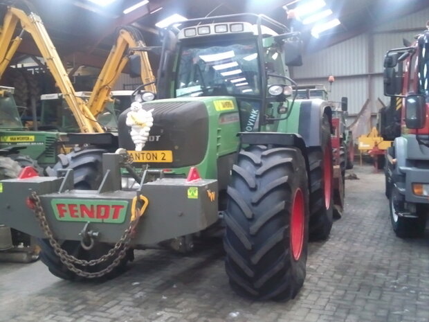 172. Van Werven Fendt 930 met AHWI bosfrees 