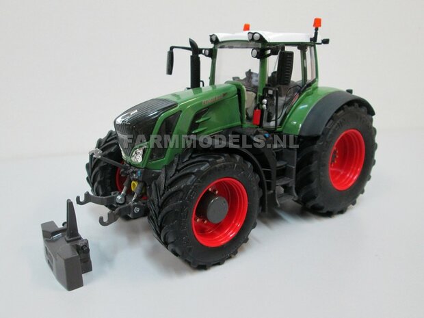 VOORBEELD FOTO&#039;S Fendt 828 Vario S4 (2015), Brede banden + spatborden + trekhaak - 1:32 Wiking Handmatig verbouwd / Manually rebuilt   VOORBEELDFOTO