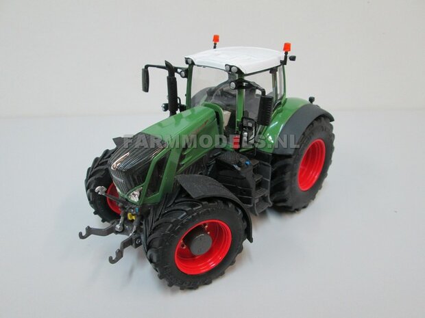 VOORBEELD FOTO&#039;S Fendt 828 Vario S4 (2015), Brede banden + spatborden + trekhaak - 1:32 Wiking Handmatig verbouwd / Manually rebuilt   VOORBEELDFOTO