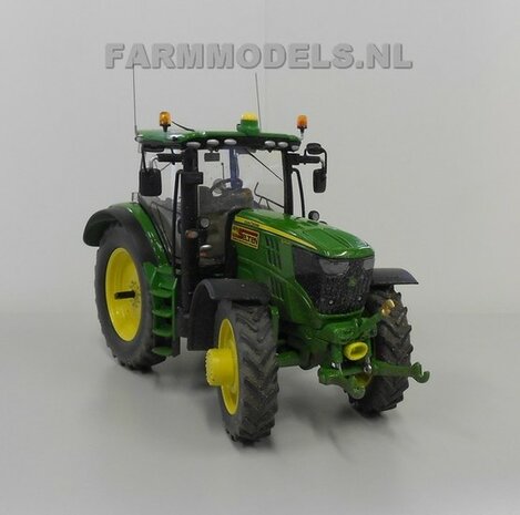 Smalle banden + Alu. velgen Vooras (John Deere 6210 / Claas 950 Wiking) zware trekkers 1:32 