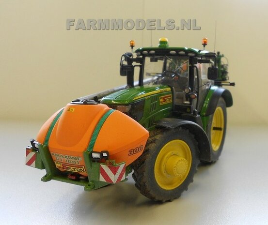 Smalle banden + Alu. velgen Vooras (John Deere 6210 / Claas 950 Wiking) zware trekkers 1:32 