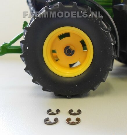 4x Borg Ring as 3 mm, o.a. voor John Deere 6210 en Claas Axion 950 Wiking vooras  1:32