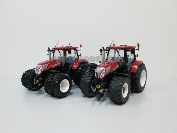 VOORBEELD FOTO&#039;S NH T8.435 Terracotta Vredestein + NH T7.210 Terracotta manually rebuilt 1:32