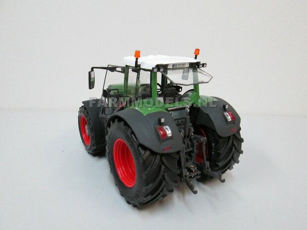 VOORBEELD FOTO&#039;S Fendt 939 Vario G2 (2014/Tier IV), Brede banden + spatborden + trekhaak - 1:32 Wiking Handmatig verbouwd / Manually rebuilt