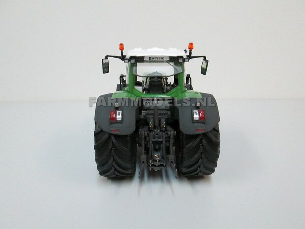 VOORBEELD FOTO&#039;S Fendt 939 Vario G2 (2014/Tier IV), Brede banden + spatborden + trekhaak - 1:32 Wiking Handmatig verbouwd / Manually rebuilt