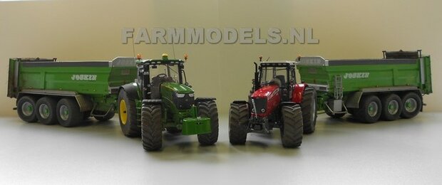 515. Joskin Fertispace op 3 asser Michelin Cargo XBib 710/50 R.30, met John Deere 6210R en Massey Ferguson 7499