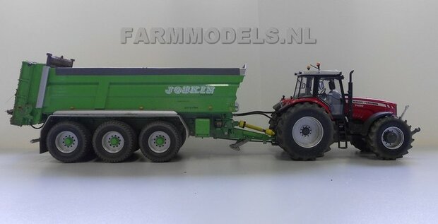 515. Joskin Fertispace op 3 asser Michelin Cargo XBib 710/50 R.30, met John Deere 6210R en Massey Ferguson 7499