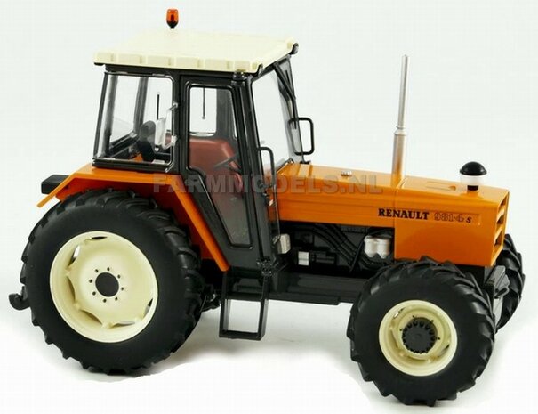 Renault 981-4 S- 4WD Licht oranje 1:32 Replicagri REP178   