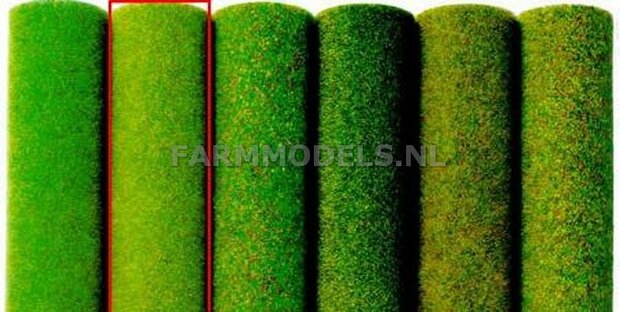 Grasmat / grasland, mei groen, 80 x 100 cm (BU7221) 