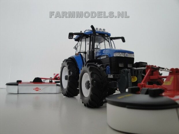 548. New Holland 8770A met Kuhn Tripple maaier