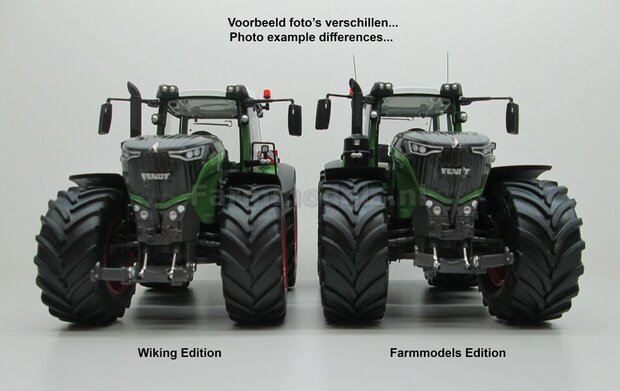 VOORBEELD FOTO&#039;S Fendt 1050 Vario Brede banden met Luchtsystemen, Spatborden,Trekhaak, STOFLOOK en Antennes 1:32 EXAMPLE PICTURES