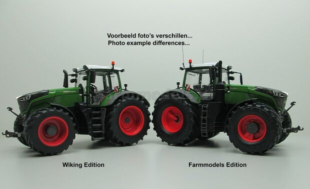 VOORBEELD FOTO&#039;S Fendt 1050 Vario Brede banden met Luchtsystemen, Spatborden,Trekhaak, STOFLOOK en Antennes 1:32 EXAMPLE PICTURES