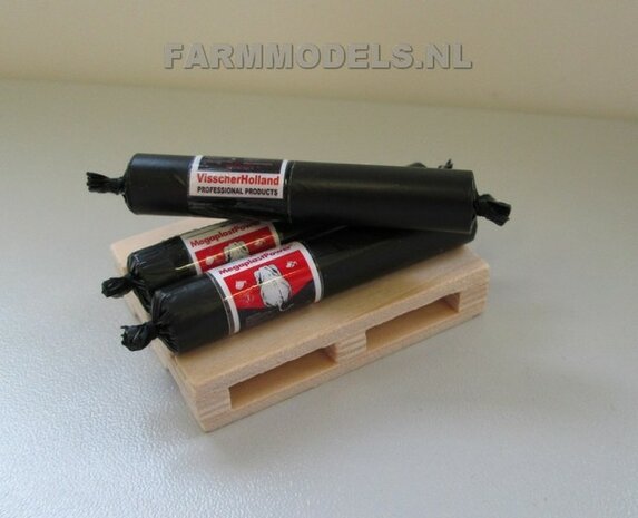 Pallet+ 3x Visscher Holland Kuilfolie op rol, ingesealed met etiket 1:32