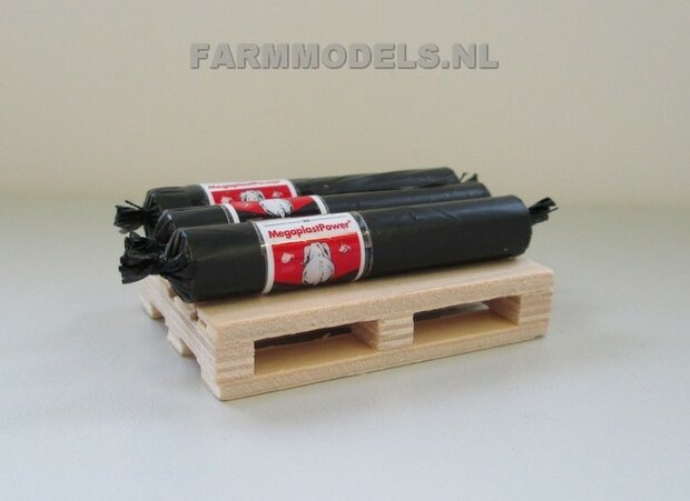 Pallet+ 3x Visscher Holland Kuilfolie op rol, ingesealed met etiket 1:32