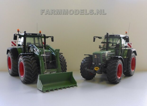 173. Fendt 822 / 824 met voorlader en brede banden