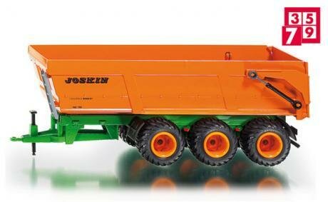 Joskin Trans-SPACE 8000/27 - 3 asser kipper 1:32  SIKU SK2892