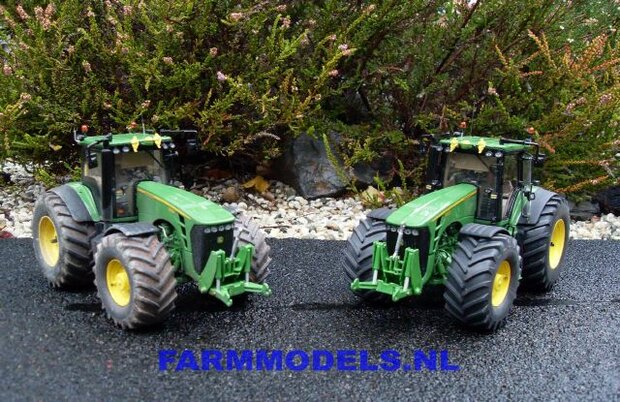 339. John Deere 8530 full options (met La Forge fronthef)