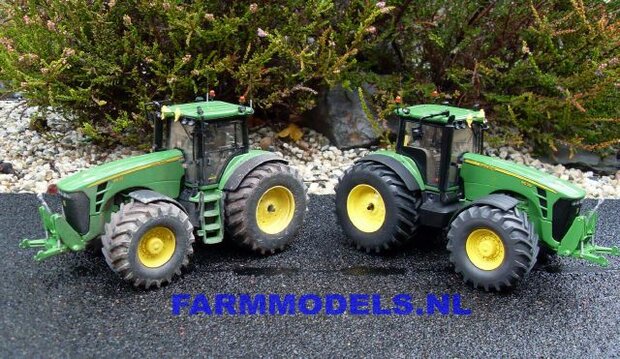 339. John Deere 8530 full options (met La Forge fronthef)